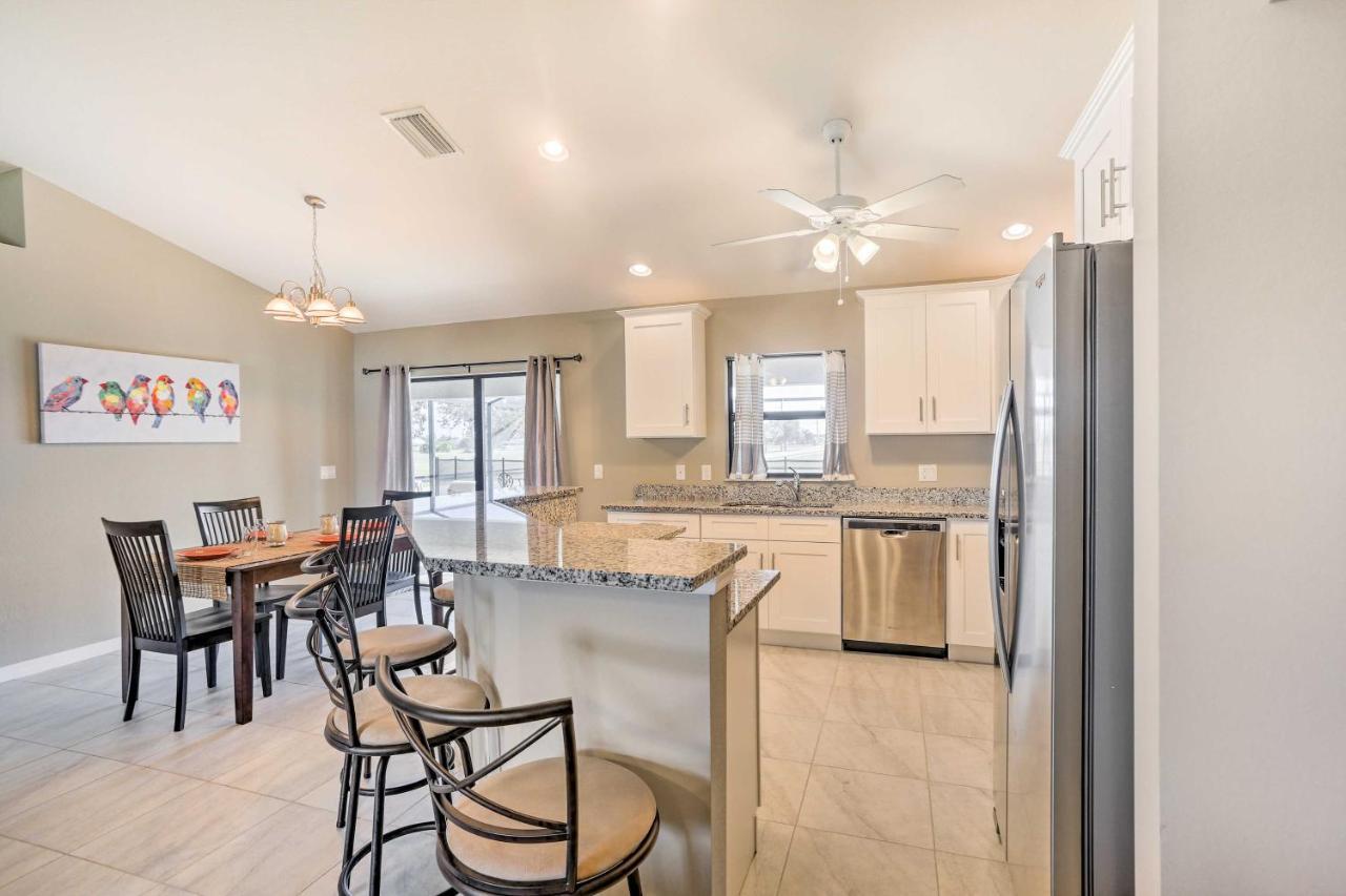 Central Cape Coral House With Private Screened Pool! מראה חיצוני תמונה