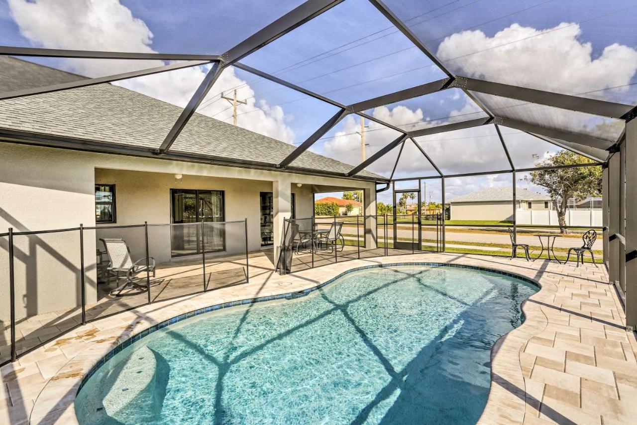 Central Cape Coral House With Private Screened Pool! מראה חיצוני תמונה