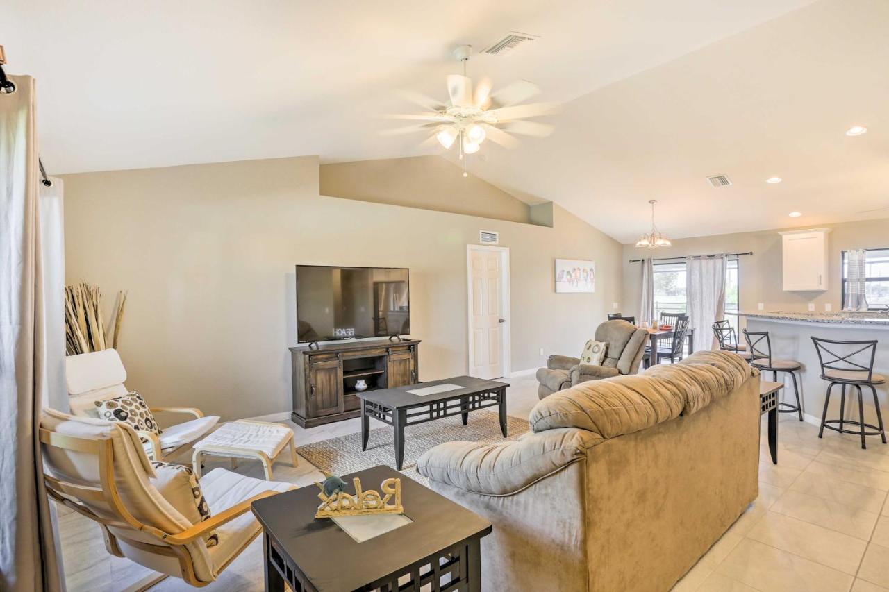 Central Cape Coral House With Private Screened Pool! מראה חיצוני תמונה