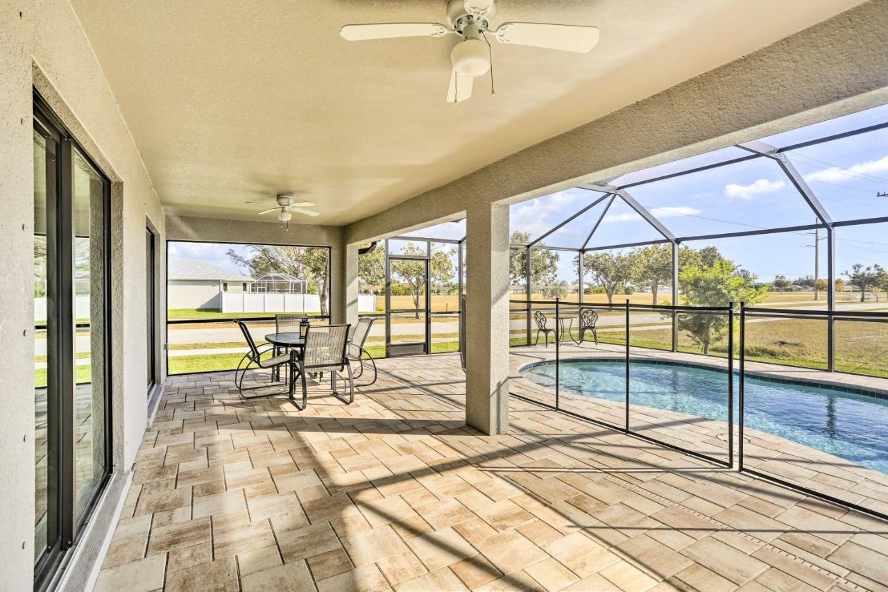 Central Cape Coral House With Private Screened Pool! מראה חיצוני תמונה
