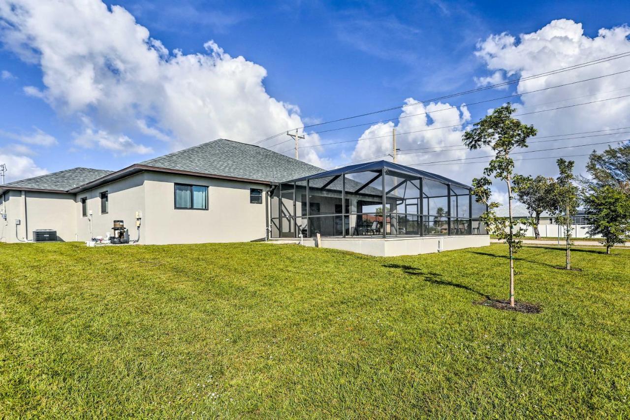 Central Cape Coral House With Private Screened Pool! מראה חיצוני תמונה