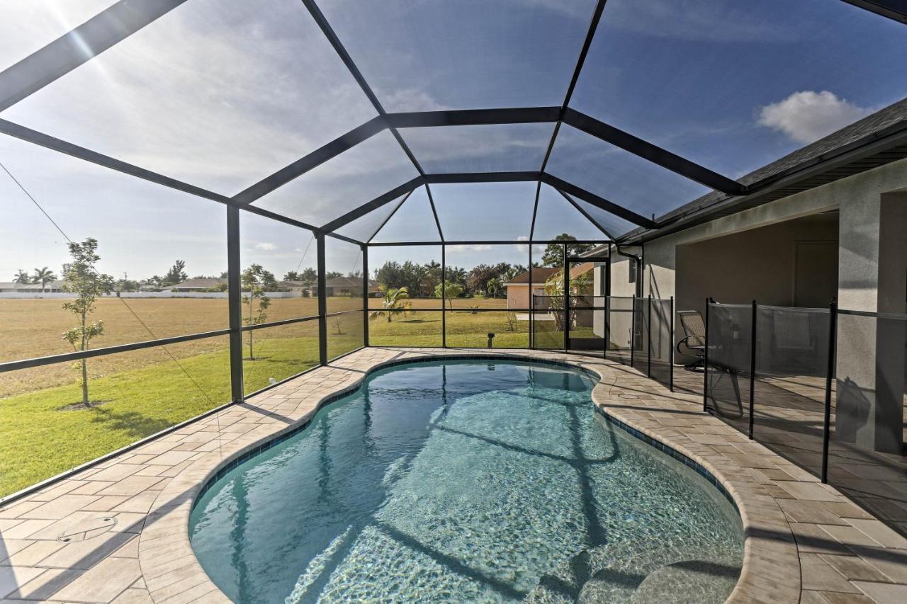 Central Cape Coral House With Private Screened Pool! מראה חיצוני תמונה